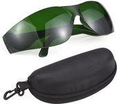 Laser Light Protective Goggles Professional Laser Safety Glasses for 190-470nm / 610-760nm Wavelength and Blue/Red/Purple Light