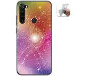 Tumundosmartphone Funda Gel Tpu para Xiaomi Redmi Note 8T diseño Abstracto Dibujos