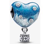 Pandora Charm de Colgante en Plata de Lei Globo Aerostático Corazón 793595C01,Incluye Caja Original