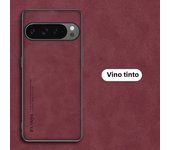 Luxury Sheepskin Leather Case for Google Pixel 9 Pro XL 8 8A 7 7A 6 6A Pro 4G 5G Soft Camera Protect Bumper Silicone Phone Cover