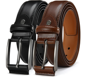 Men Belts High Quality Genuine Leather LONG Large Pin Buckle Metal Automatic Buckle Male Belts Strap Male