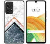 Funda Silicona para Samsung Galaxy A33 5G diseño Mármol 05 Dibujos