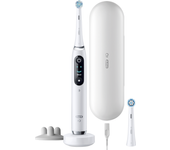 Oral-B iO 9S cepillo eléctrico con 2 cabezales y 1 estuche de viaje de carga. Blanco y Negro