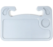 Car Steering Wheel Dining Table Tray Car Table Car Multi-functional Dinner Plate Steering Wheel Rack Plastic Card Table
