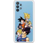 Funda original compatible con Samsung Galaxy A32 - Dragon Ball Z Goku y Vegeta