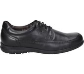 FLUCHOS | Zapatos para Hombre – Zapatos en Color Negro – Zapatos de Piel –  Zapatos con Cordones – Suela Plana – Estilo Casual – Eventos – Fiesta – Cómodos y de Alta Calidad – Modelo 8498