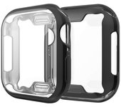TPU Electroplating Soft Shell Cover for Apple Watch Series 9 8 7 6 5 4 3 SE Screen Protector Accessories for Apple Watch Band