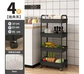 Mobile Bookshelf Trolley Household Kitchen Organizers And Storage Rack Home Bathroom Cart With Wheels Living Room Snacks Shelves