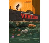 22 Designs Hitchcock Movie Vertigo Whitepaper Poster Artwork Homedecal Fancy Wall Sticker for Coffee House Bar