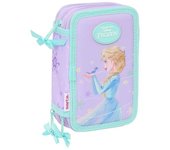 SAFTA PLUMIER TRIPLE 37 pcs FROZEN SPIRIT 12,5x19,5x5,5cm