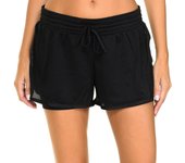 dim-Short Deportivo 2 en 1 con Ajuste de Cordón D07MP para Mujer