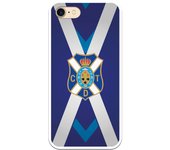 Funda original compatible con iPhone 7 - Club Deportivo Tenerife Escudo 2 Equipación - TPU MATE