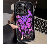 Phone Case for Samsung A55 35 25 54 34 24 73 53 33 23 71 51 31 21 50 72 52 32 22 14 13 12 Shiny Butterfly Soft TPU Cover