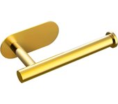 Portarrollos de papel higiénico autoadhesivo, de acero inoxidable SUS 304, para montaje en pared, para baño, inodoro y cocina, sin necesidad de taladrar.