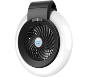Ventilador de camping ligero y recargable para tienda de campaña al aire libre Ventilador con gancho creativo