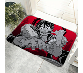 1pc One Piece Luffy Gear5 Floor Mat Floor Mat Anti-Slip Kitchen Bedroom Handmade Tufted Rug Carpet