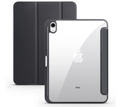 Tablet Case for IPad 10th IPad 10.2 9.7 Pro 11 IPad 10 9 8 7 6  Gen Case with Pen Holder Trifold Acrylic Clear Back Stand Cover