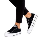 Calzado Sportswear marca Converse modelo 560250C para mujer en color negro