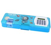 Double Layer Multi-Function Pencil Case Students Pencil Box With Calculator/Pencil Sharpener Large Capacity Stationery Box