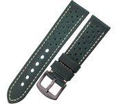 Genuine Leather Watchband 20 22 24mm For Samsung Galaxy Watch 3 4 Strap Cowhide Vintage Breathable Bracelet