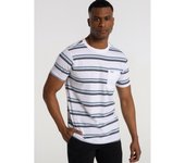 BENDORFF - Camiseta manga corta rayas con bolsillo