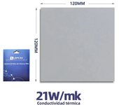 Ldpcsj Thermal Silicone Pad Pro Thermal Conductivity 21W/mk CPU GPU Water Cooling Mat 85x45mm High Quality Heatsink Cooling pad
