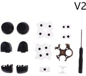 1Set  L1 R1 L2 R2 Trigger Buttons Analog Stick Conductive Rubber Repair For PS5 Controller Gamepad V1 V2