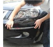 Car SUV Edge Anti-collision Strip Bumper Protector Protective Guard Bar Anti-Rubbing Scraping Bumper Crash Styling Moldings 4pcs