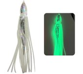 8/10/12CM Soft Squid Skirts Luminous Sea Fishing Octopus Fakebait Tuna Fishing Lure Bionic Squid Bait Boat Fishing Tackle