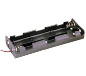 Portapilas 3 x 1.5 V color negro Electro Dh 33.063/3 8430552029204