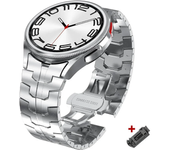 No Gaps Stainless Steel Strap for Samsung Galaxy Watch  7 6 5 4 40 44mm 6Classic 43/47mm Quick Metal Bracelet for 5Pro 45mm Band