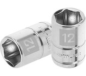 Llave Vaso Hexagonal Truper-Drive 1/4 - 12 Mm Resistente a la Oxidación