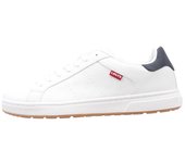 LEVIS FOOTWEAR AND ACCESSORIES PIPER Blanco Hombre Autumn/Winter 24 Zapatilla Deportiva Baja - Diseño de Moda