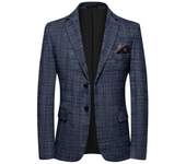 2025 Men's Slim Fit Business Casual Blazer High Quality Fashion All-in-One Banquet Korean Style Handsome Trend for All Seasons