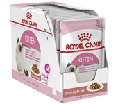 ROYAL CANIN KITTEN 85g (Salsa) para gatitos de 4 a 12 meses - 12 Sobres 85g