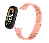 Strap for Mi Band 8 Bracelet Metal Wristbands for Xiaomi Mi Smart Band 8 Watch Stainless Steel Miband 8 Replacement Accessories