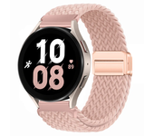 20mm 22mm Braided Nylon Strap for  Huawei Watch GT/GT3 Pro/Samsung Galaxy Watch 6 5 4 Magnetic Bracelet for Amazfit GTR/GTS Band
