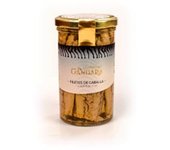 Conservas Gandara Filetes de caballa en aceite de oliva de alta calidad 250 g - Deliciosos filetes de caballa en aceite de oliva de alta calidad, 250 g