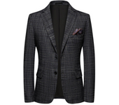 2025 Men's Slim Fit Business Casual Blazer High Quality Fashion All-in-One Banquet Korean Style Handsome Trend for All Seasons