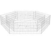 vidaXL Arriate hexagonal de gaviones 200x173x40 cm