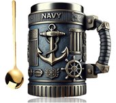 Taza militar 3D, hermosa taza con temática militar, taza de café militar hecha a mano, taza de la fuerza aérea de la marina del ejército con impresión 3D, saludo a los militares, taza de regalo para veteranos, militares en servicio activo (ejército)