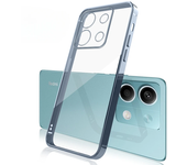 Luxury electroplated HD transparent shell for Redmi Note 13 4G 5G 12 11 10 9 7 8 PRO K 70 60 E 50 40 30 S Shockproof phone case