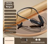 BT-12 Wireless Bluetooth Earphones Sports Headphones Card Insertion Digital Display Noise Cancelling Headset HiFi Music Earbuds