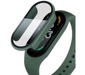 Case cover+glass For Xiaomi Mi Band 9 8 7 6 Accessories Case+Film Full Coverage Protective Cover Miband 7 5 4 3 screen protector