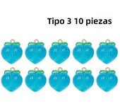 10PcsTransparent Peach Flat Resin Charms Pendant for Jewelry Making Accessories DIY Earrings Necklace Keychain Decoration