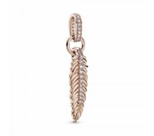 Charm Colgante en Pandora Rose Pluma Brillante - 78955C01