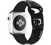 Silicone Sports Strap For Apple Watch Ultra 2 1 49mm 45mm 44mm Men soft Bracelet For iWatch Series 9/8/7/6/5/4 se 44mm 42mm Band