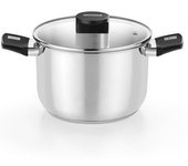 Olla Elite Inox M240216/ 16cm/ 2L/ Acero Inoxidable/ Apta para Inducción