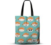 Oh My Pop Nigiri Bolsa de la Compra Shopping FAN, Turquesa
