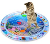 Alpobra de juego Sensorial de Agua para Gatos, juegos para Gatos Aburridos de Interior, almobra de juego para Gatos con